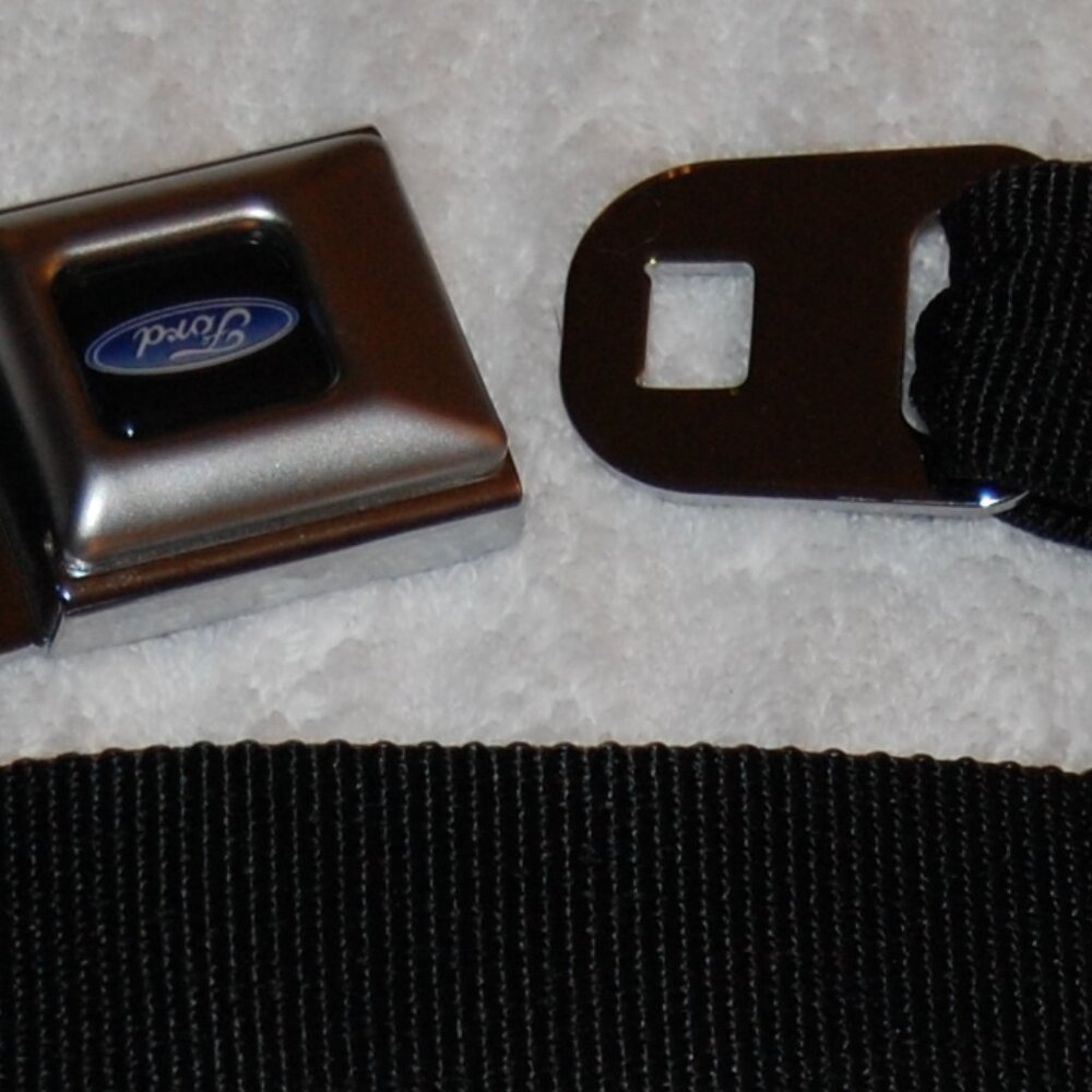 Buckle Down - Buckle Up With Buckle Down Ford Logo Black Belt - Picture 6 of 14